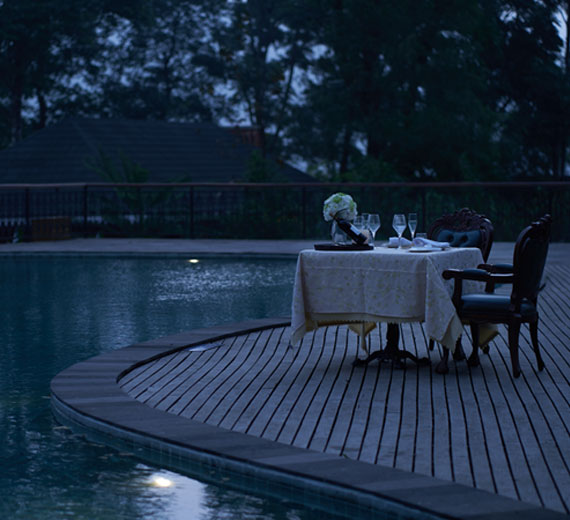 Infinity Swimming Pool - Coorg Wilderness Resort & Spa