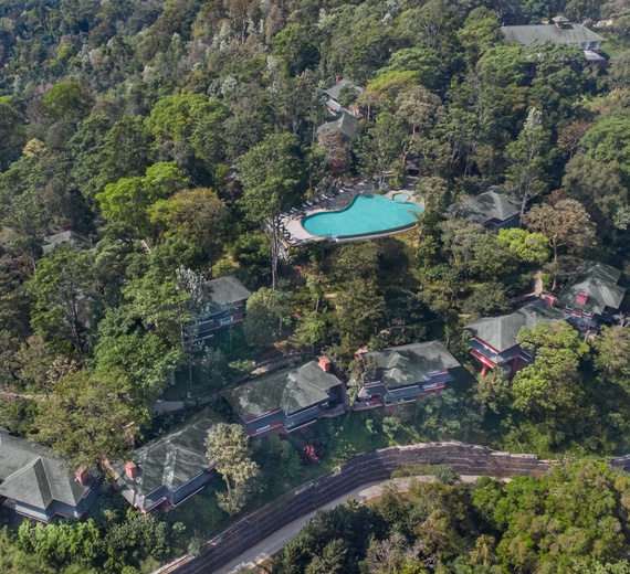 Infinity Swimming Pool - Coorg Wilderness Resort & Spa