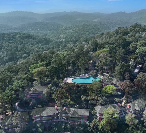 Infinity Swimming Pool - Coorg Wilderness Resort & Spa