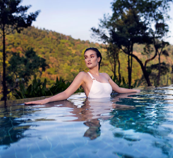 Infinity Swimming Pool - Coorg Wilderness Resort & Spa