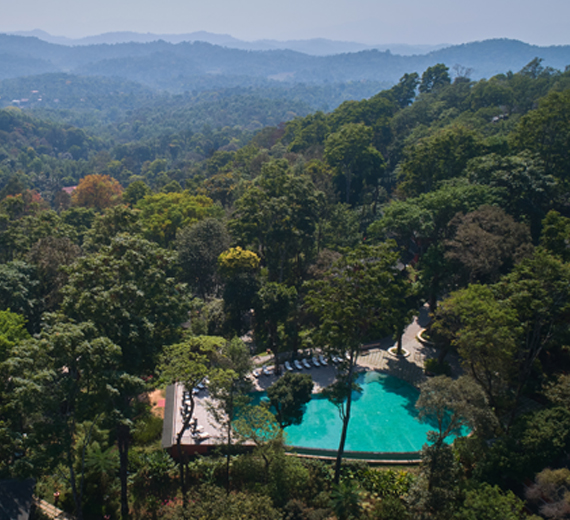 Infinity Swimming Pool - Coorg Wilderness Resort & Spa