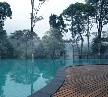 Infinity Swimming Pool - Coorg Wilderness Resort