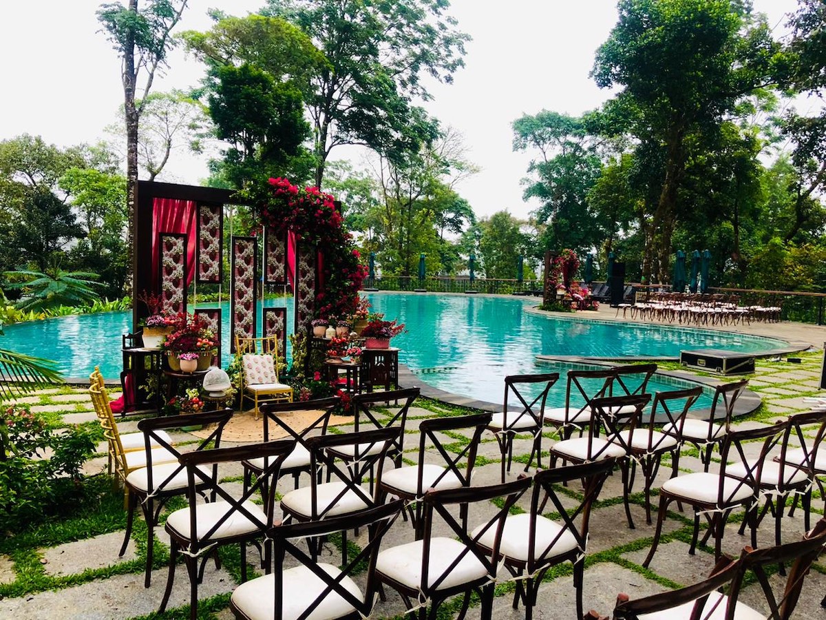 A Wilderness Wedding - Infinity Pool