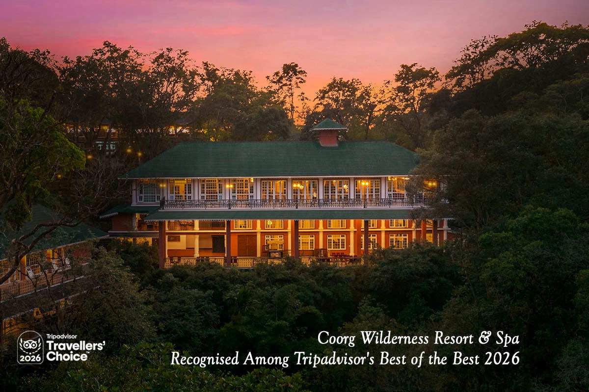 Coorg Wilderness Resort & Spa Recognised Among Tripadvisor's Best of the Best 2026