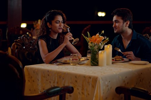 Exclusive poolside dinner